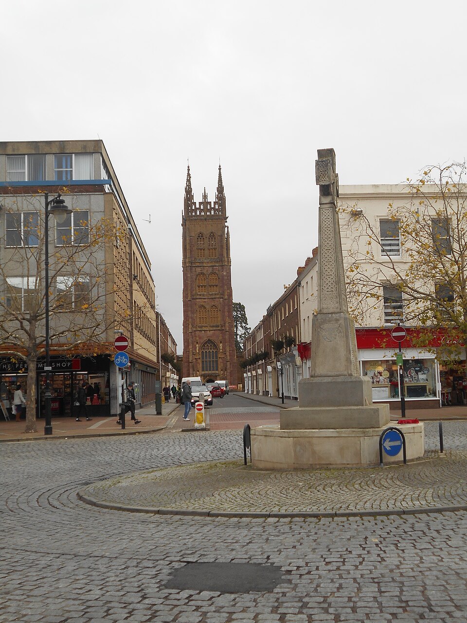 Tauton town centre