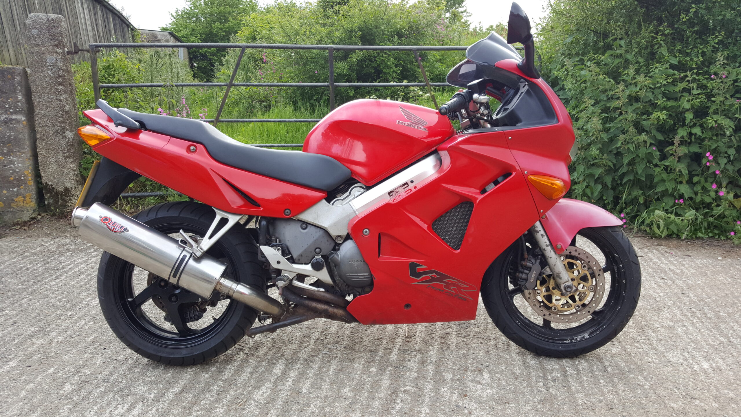 Honda VFR800 - motorcycle delivery dursley