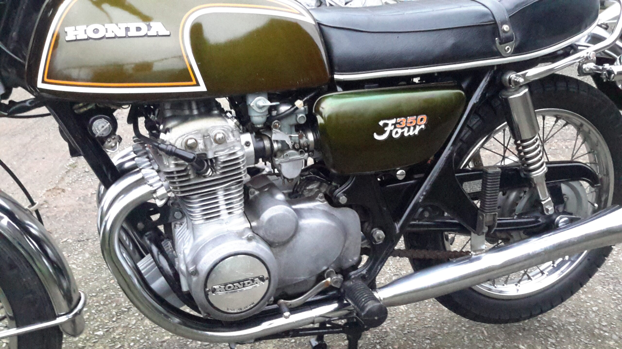 honda cb350 four early 1970s - motorcycle delivery penzance