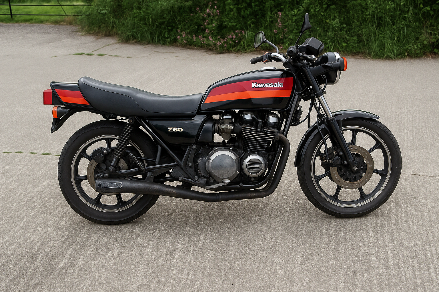 kawasaki z750 1985 - motorcycle delivery gloucestershire