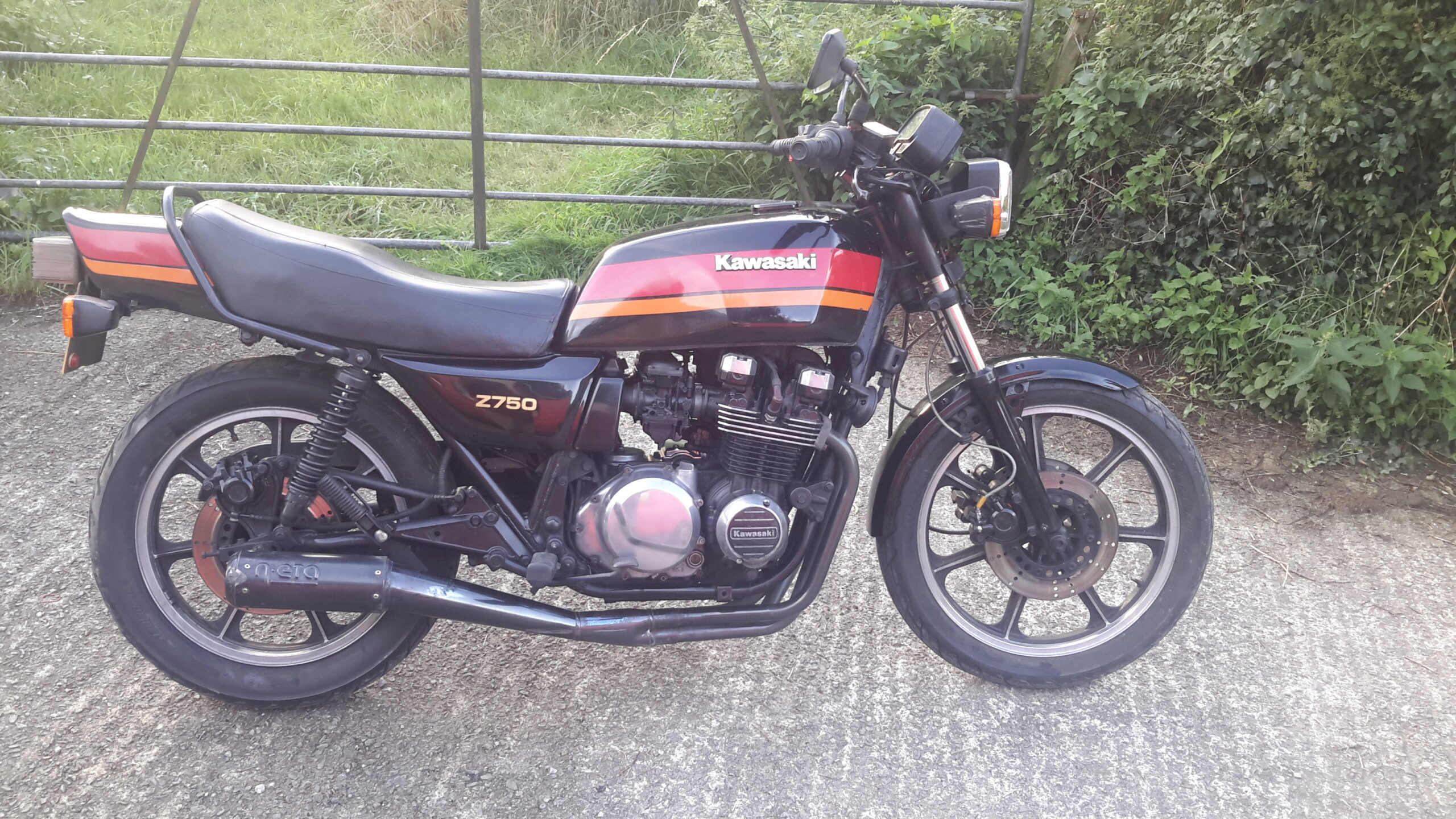 kawasaki z750 1980s