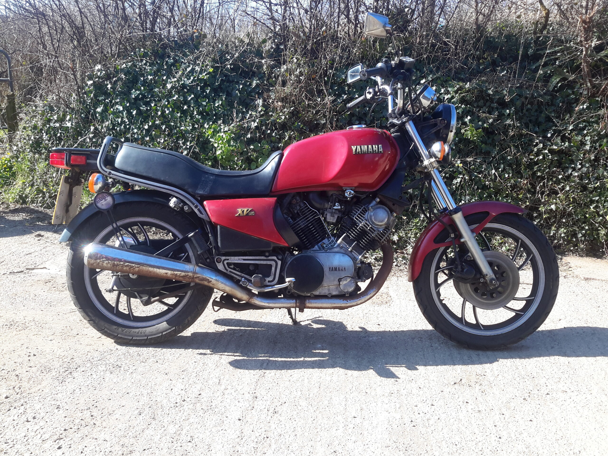 yamaha xv920 - motorcycle delivey eastleigh